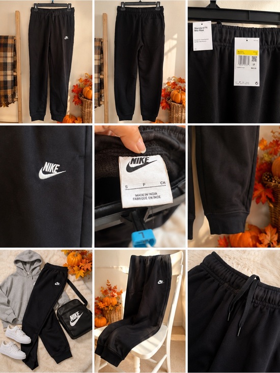 Nike Pants - Women’s Standard Fit Mid-Rise Fleece Jogger Sweatpants Black Size Small NWT